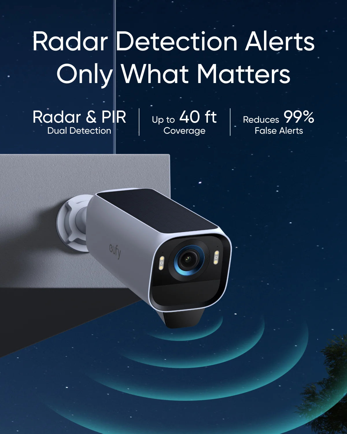 eufyCam S3 Pro – 2-Cam Solar Kit, 4K MaxColor, AI Detection, Forever Power