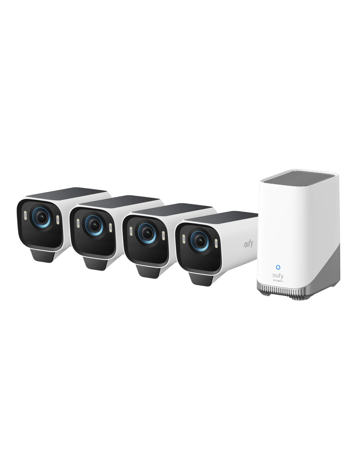 eufyCam S3 Pro – 2-Cam Solar Kit, 4K MaxColor, AI Detection, Forever Power