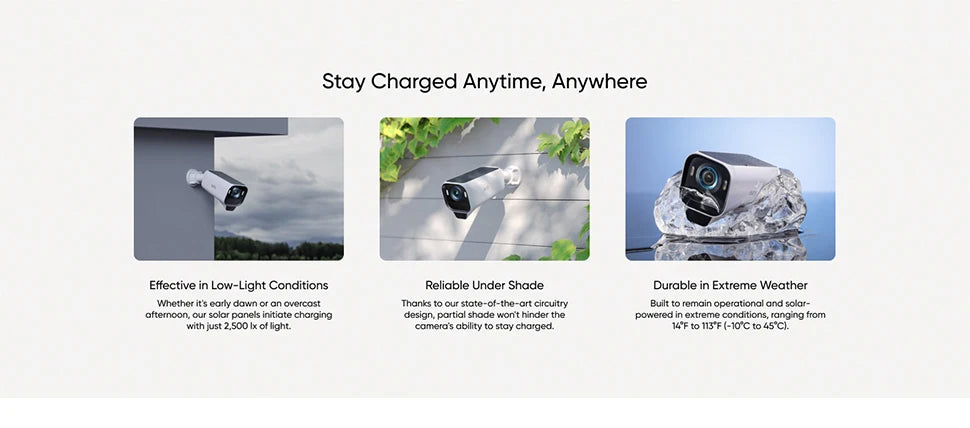eufyCam S3 Pro – 2-Cam Solar Kit, 4K MaxColor, AI Detection, Forever Power