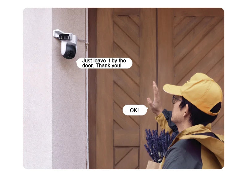 Xiaomi CW500 Dual 4MP Outdoor Camera – AI, 2-Way Audio, Night Vision