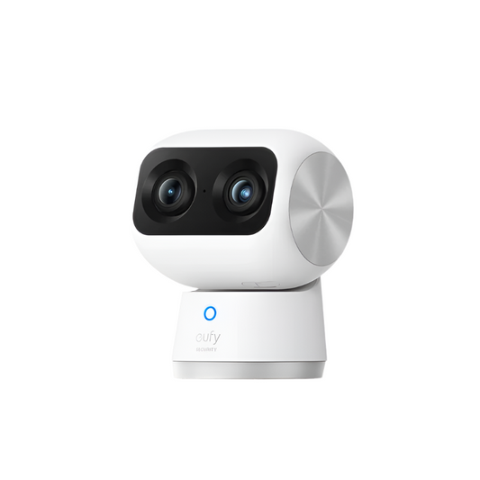 eufy S350 Indoor Cam – 4K Dual Lens, 360° PTZ, AI Pet Tracking